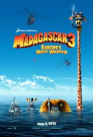 Madagascar 3: Europe's Most Wanted Movie Poster