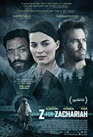 Z for Zachariah released on dvd on 20 October, 2015.