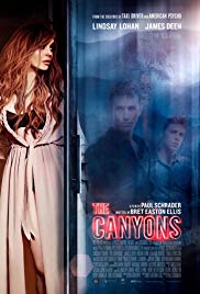 The Canyons released on dvd on 26 November, 2013.