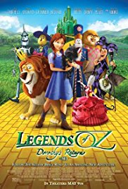 Legends of Oz: Dorothy's Return released on dvd on 26 August, 2014.