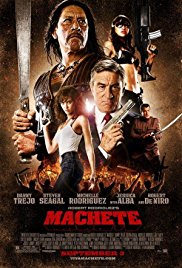 Machete is a [xfvalue_year] action movie released on dvd on 4 January, 2011.