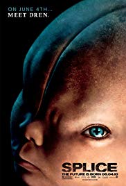 Splice is a [xfvalue_year] horror, sci-fi movie released on dvd on 5 October, 2010.