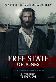 Free State of Jones released on dvd on 20 September, 2016.