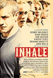 Inhale released on dvd on 25 January, 2011.