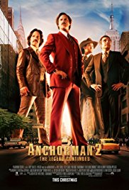 Anchorman 2: The Legend Continues released on dvd on 1 April, 2014.
