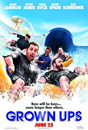Grown Ups is a [xfvalue_year] comedy movie released on dvd on 9 November, 2010.