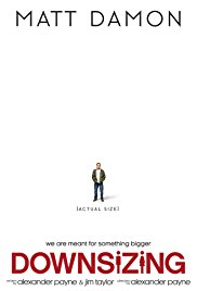 Downsizing is a [xfvalue_year] dramedy, sci-fi movie released on dvd on 20 March, 2018.