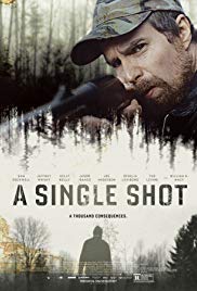 A Single Shot released on dvd on 14 January, 2014.