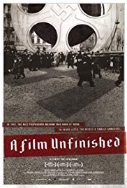 A Film Unfinished released on dvd on 8 March, 2011.