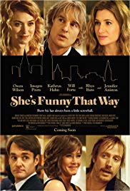 She's Funny That Way is a [xfvalue_year] comedy movie released on dvd on 3 November, 2015.