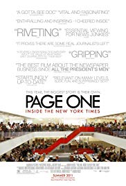 Page One: Inside the New York Times released on dvd on 18 October, 2011.