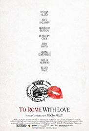To Rome with Love released on dvd on 15 January, 2013.