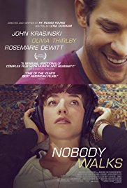 Nobody Walks released on dvd on 22 January, 2013.