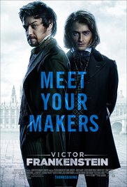 Victor Frankenstein released on dvd on 8 March, 2016.