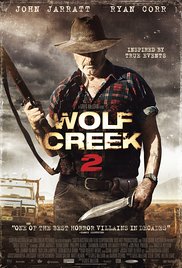 Wolf Creek 2 released on dvd on 24 June, 2014.