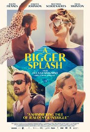 A Bigger Splash released on dvd on 6 September, 2016.