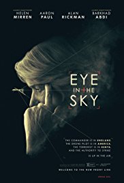Eye in the Sky released on dvd on 28 June, 2016.