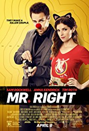 Mr. Right released on dvd on 7 June, 2016.