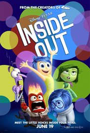 Inside Out released on dvd on 3 November, 2015.