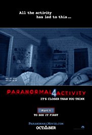 Paranormal Activity 4 released on dvd on 29 January, 2013.