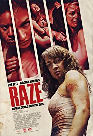 Raze released on dvd on 20 May, 2014.