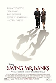 Saving Mr. Banks released on dvd on 18 March, 2014.