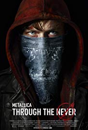Metallica: Through the Never is a [xfvalue_year] musical movie released on dvd on 28 January, 2014.