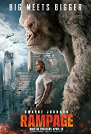 Rampage released on dvd on 17 July, 2018.