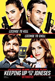 Keeping Up with the Joneses released on dvd on 17 January, 2017.