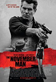 November Man released on dvd on 25 November, 2014.