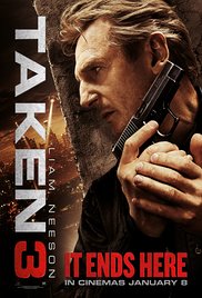 Taken 3 released on dvd on 21 April, 2015.