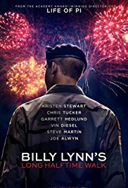 Billy Lynn's Long Halftime Walk is a [xfvalue_year] dramedy, war movie released on dvd on 14 February, 2017.