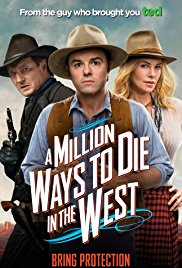 A Million Ways to Die in the West is a [xfvalue_year] comedy, western movie released on dvd on 7 October, 2014.