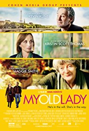 My Old Lady released on dvd on 27 January, 2015.