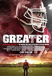 Greater released on dvd on 20 December, 2016.