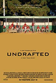 Undrafted released on dvd on 1 November, 2016.
