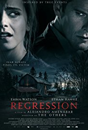 Regression released on dvd on 10 May, 2016.