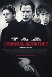 Criminal Activities released on dvd on 16 February, 2016.