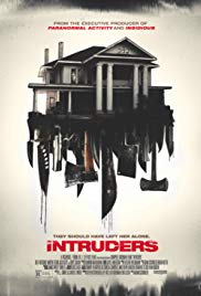 Intruders released on dvd on 1 March, 2016.