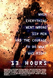13 Hours: The Secret Soldiers of Benghazi released on dvd on 7 June, 2016.