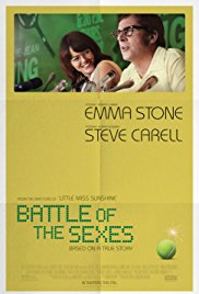 Battle of the Sexes released on dvd on 9 January, 2018.