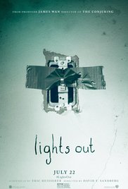 Lights Out released on dvd on 25 October, 2016.
