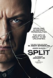 Split released on dvd on 18 April, 2017.