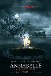 Annabelle: Creation released on dvd on 24 October, 2017.