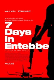 7 Days in Entebbe released on dvd on 3 July, 2018.