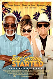 Just Getting Started is a [xfvalue_year] action, comedy movie released on dvd on 27 February, 2018.