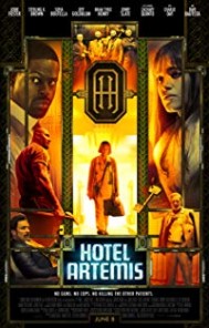 Hotel Artemis released on dvd on 9 October, 2018.