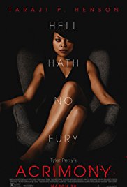 Tyler Perry's Acrimony is a [xfvalue_year] black, thriller movie released on dvd on 26 June, 2018.
