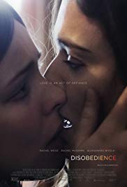 Disobedience is a [xfvalue_year] drama movie released on dvd on 17 July, 2018.
