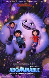 Abominable released on dvd on 17 December, 2019.